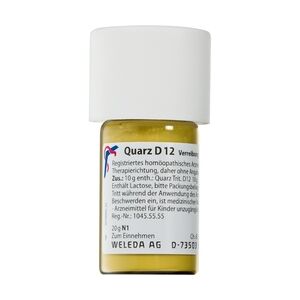 Weleda QUARZ D 12 Trituration 20 Gramm