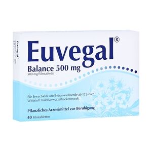 Dr. Willmar Schwabe GmbH & Co. KG Euvegal Balance 500mg Filmtabletten 40 Stück