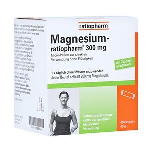 Magnesium ratiopharm 300 mg 40 Stück