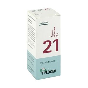 Homöopathisches Laboratorium Alexander Pflüger GmbH & Co. KG BIOCHEMIE Pflüger 21 Zincum chloratum D 6 Tabl. 100 Stück