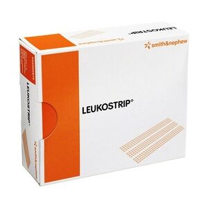 Smith & Nephew GmbH - Woundmanagement LEUKOSTRIP Wundnahtstreifen 6,4x102 mm Box 50x5 Stück