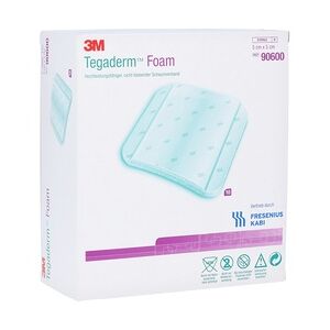 Fresenius Kabi Deutschland GmbH TEGADERM Foam n.klebend FK 5x5 cm 90600 10 Stück