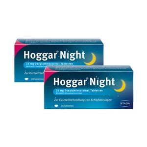 STADA Hoggar Night - 2 x 20 St. Doppelpack 2x20 Stück