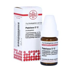 DHU-ARZNEIMITTEL PHYTOLACCA D 12 Globuli 10 Gramm