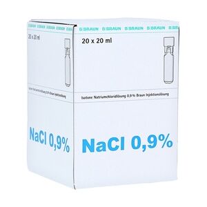 Braun KOCHSALZLÖSUNG 0,9% Miniplasco connect 20x20 Milliliter