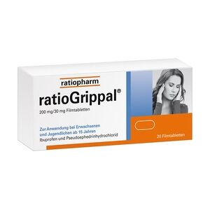 ratiopharm RATIOGRIPPAL 200 mg/30 mg Filmtabletten Verdauung