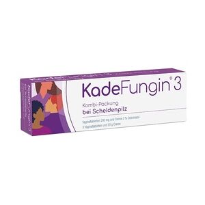 DR. KADE KADEFUNGIN 3 Kombip.20 g Creme+3 Vaginaltabl. Zusätzliches Sortiment