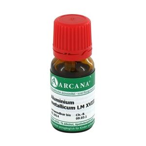 ARCANA Dr. Sewerin GmbH & Co.KG Arzneimittel-Herstellung ALUMINIUM METALLICUM LM 18 Dilution 10 Milliliter