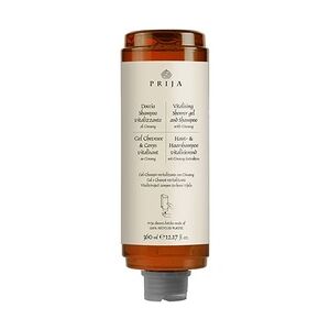 18x Haut- & Haarshampoo Prija 360 ml vitalisierend mit Ginseng-Extrakten, für Cysoap Drückspender