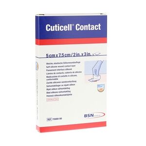 BSN Medical CUTICELL Contact 5x7,5 cm Verband 5 Stück