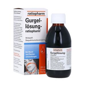 Gurgellösung-ratiopharm Lösung 200 Milliliter