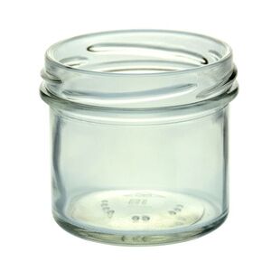 MamboCat 100er Set Sturzglas 125 ml Marmeladenglas Einmachglas Einweckglas To 66 silberner Deckel incl. Diamant-Zucker Gelierzauber Rezeptheft