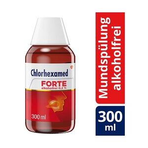 Chlorhexamed FORTE alkoholfrei 0,2% Lösung Mundspülung & -wasser 0.3 l