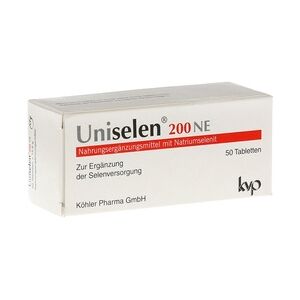 Köhler Pharma UNISELEN 200 NE Tabletten 50 Stück