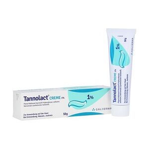 Galderma Laboratorium Tannolact Creme 1% Creme 50 Gramm