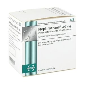 MEDICE Nephrotrans 500mg Kapseln magensaftresistent 100 Stück