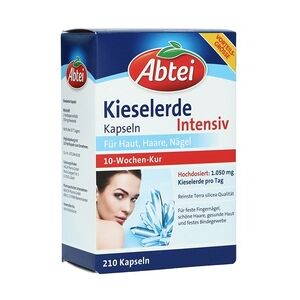 Perrigo Deutschland GmbH ABTEI Kieselerde Kapseln (Intensiv) Kapseln 210 Stück