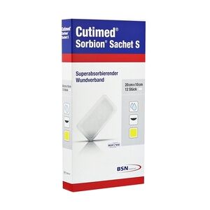 BSN Medical CUTIMED Sorbion Sachet S Wundauflage 10x20 cm 12 Stück