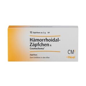 Heel HÄMORRHOIDAL Zäpfchen N Cosmochema 12 Stück