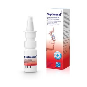 TAD Pharma SEPTANASAL 1 mg/ml + 50 mg/ml Nasenspray Allergie Nasenbehandlung 01 l