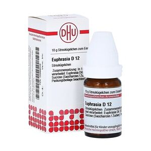 DHU-ARZNEIMITTEL EUPHRASIA D 12 Globuli 10 Gramm