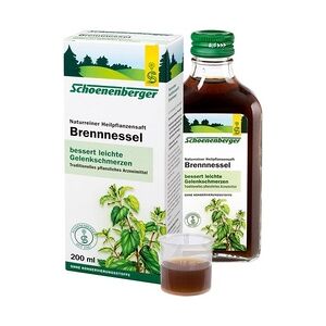 SALUS Brennnesselsaft Schoenenberger 200 Milliliter