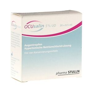 Pharma Stulln GmbH OCUSALIN 5% UD Augentropfen 20x0.5 Milliliter
