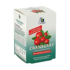 Avitale Cranberry Lutschtabletten 60 Stück