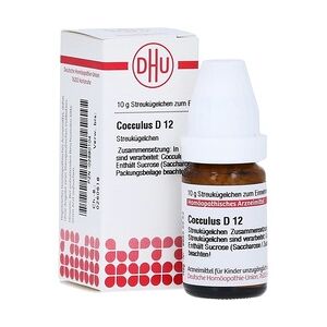 DHU-ARZNEIMITTEL COCCULUS D 12 Globuli 10 Gramm