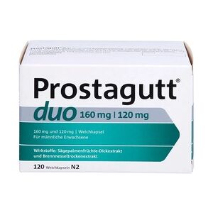 Dr.Willmar Schwabe PROSTAGUTT duo 160 mg/120 mg Weichkapseln Prostata