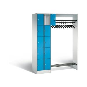 C+P Offene Garderobe Serie 8070, H1950xB1410xT480mm