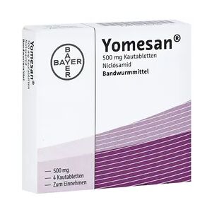 Bayer YOMESAN 500 mg Kautabletten 4 Stück