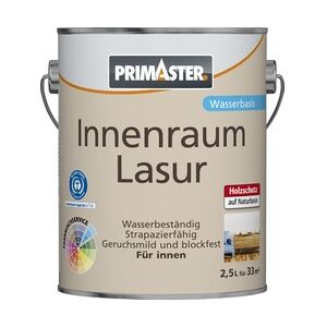 Primaster Innenraumlasur 2,5 L farblos