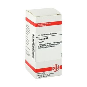 DHU-ARZNEIMITTEL SEPIA D 12 Tabletten 80 Stück