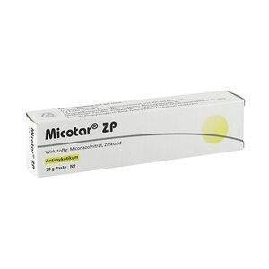 Dermapharm Micotar ZP 20mg/g+200mg/g Paste 50 Gramm