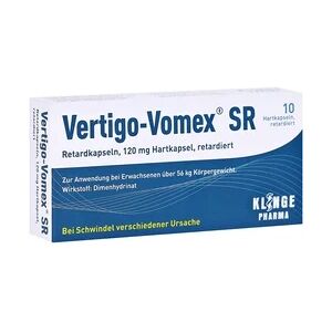 Klinge Pharma Vertigo-Vomex SR Retard-Kapseln 10 Stück