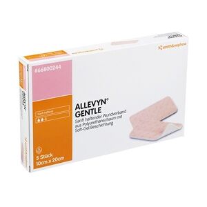 Smith & Nephew GmbH - Woundmanagement ALLEVYN Gentle 10x20 cm Schaumverb. 5 Stück