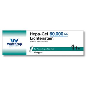 Zentiva Hepa GEL 60.000 I.e. Lichtenstein 100 g Gel