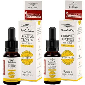 2x Bachblüten Murnauers Original Tropfen ohne Alkohol 2x20 ml