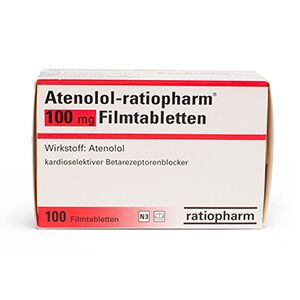 ratiopharm GmbH Atenolol 100 mg 200 St.