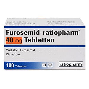 ratiopharm GmbH Furosemid 500 mg 200 St.