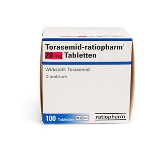 ratiopharm GmbH Torasemid Ratiopharm 200 mg 100 St.