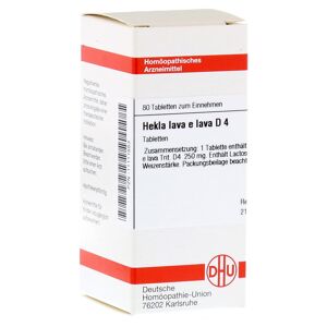 DHU-Arzneimittel GmbH & Co. KG HEKLA lava e lava D 4 Tabletten 80 Stück
