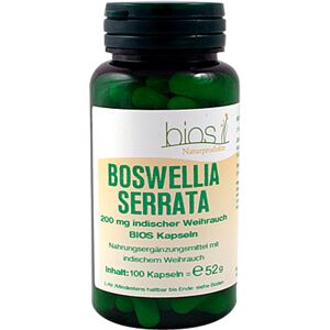 Bios Medical Services BOSWELLIA SERRATA 200 mg ind.Weihr.Bios Kapseln 100 Stück