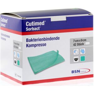 BSN medical GmbH CUTIMED Sorbact Kompressen 7x9 cm 42 Stück