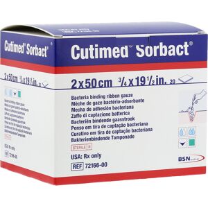 ToRa Pharma GmbH CUTIMED Sorbact Tamponaden 2x50 cm 20 Stück