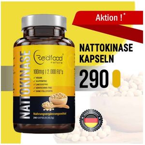 Redfood24 Nattokinase 290 Kapseln - ohne Füllstoffe- Angebot*