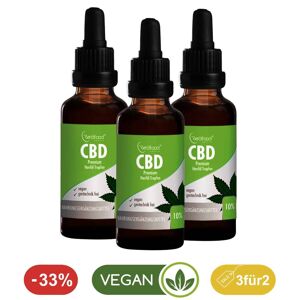 Redfood24 Angebot* 3 x 10% CBD Öl 10ml