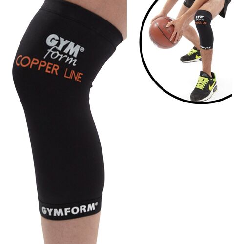 Gymform® Bandage Kompression – Kniebandage Copper Line Knie