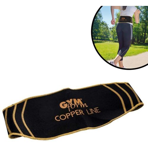 Gymform® Lendenbandage – Rückenbandage – Bandage Rücken Copper Line Back